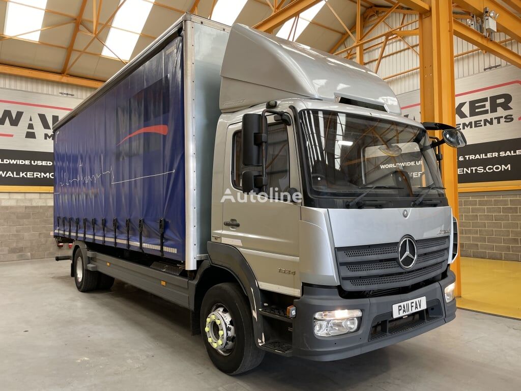 کامیون چادری Mercedes-Benz ATEGO *EURO 6* 16 TONNE CURTAINSIDER – 2017 – PA11 FAV