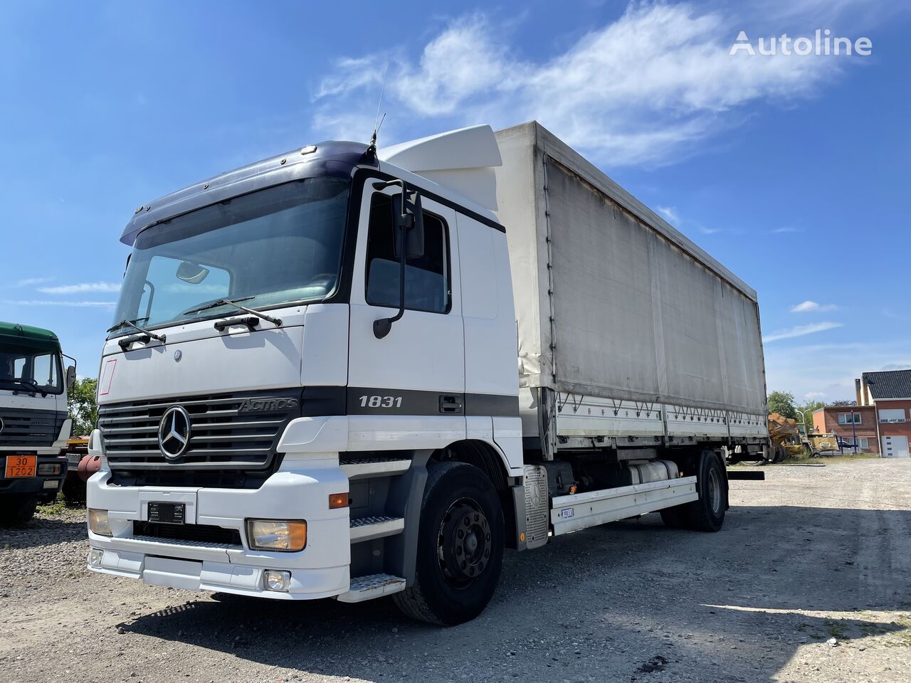 Mercedes-Benz Actros 1831 - 4x2 //MANUAL GEARBOX// schuifzeilen vrachtwagen