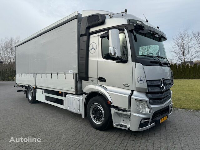 Mercedes-Benz Actros 1832 18palet Euro 6 camión con lona corredera