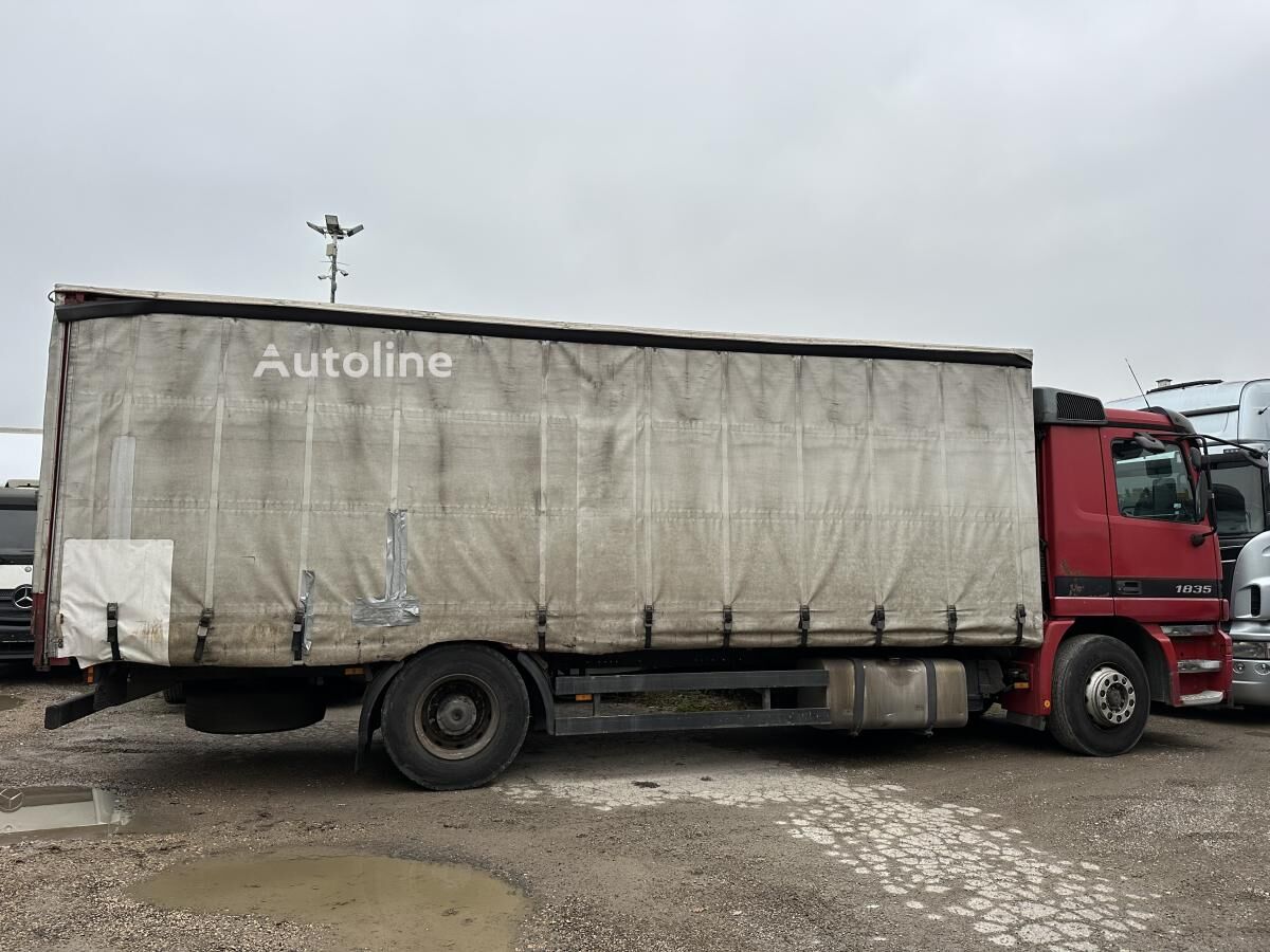 Mercedes-Benz Actros 1835 L Pritsche Plane 274.000 km original! kayar perdeli kasalı kamyon