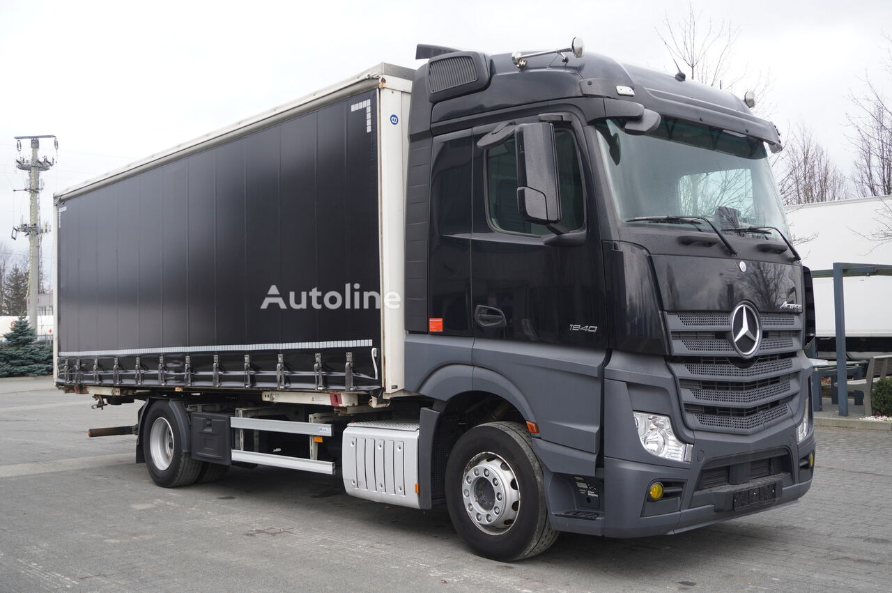 camion rideaux coulissants Mercedes-Benz Actros 1840 E6 4×2 / Lounge chair / Krone curtainsider superstru