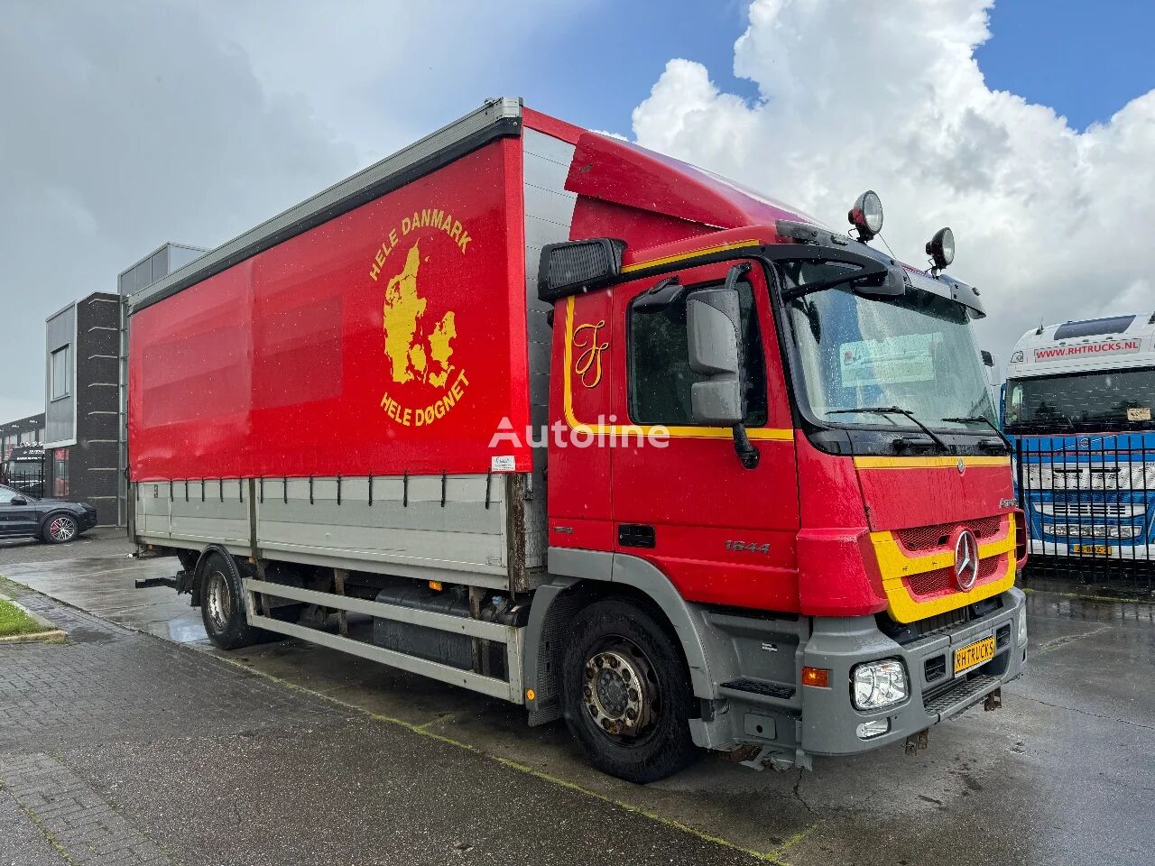 грузовик штора Mercedes-Benz Actros 1844 4X2 EURO 5 ZEPRO 2.500 KG FULL AIR