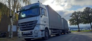 کامیون چادری Mercedes-Benz Actros 1846 Plane + پرده تریلر