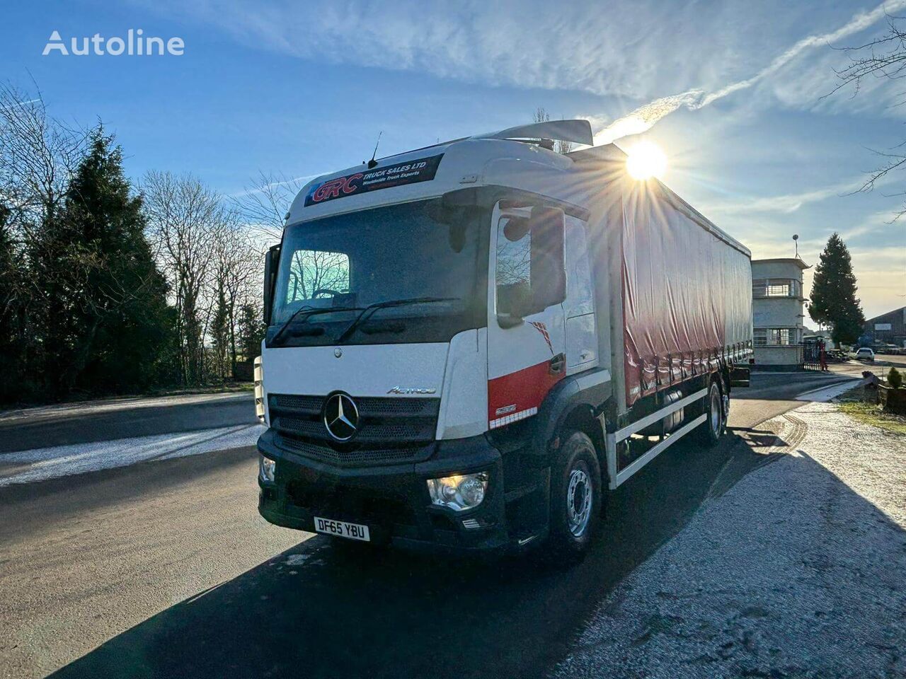 camião com lona deslizante Mercedes-Benz Actros 2533