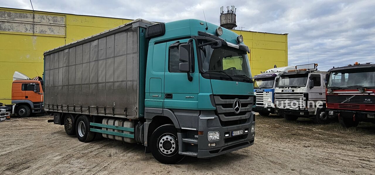 Užuolaidinis sunkvežimis Mercedes-Benz Actros 2541 L  6X2 - Autoline