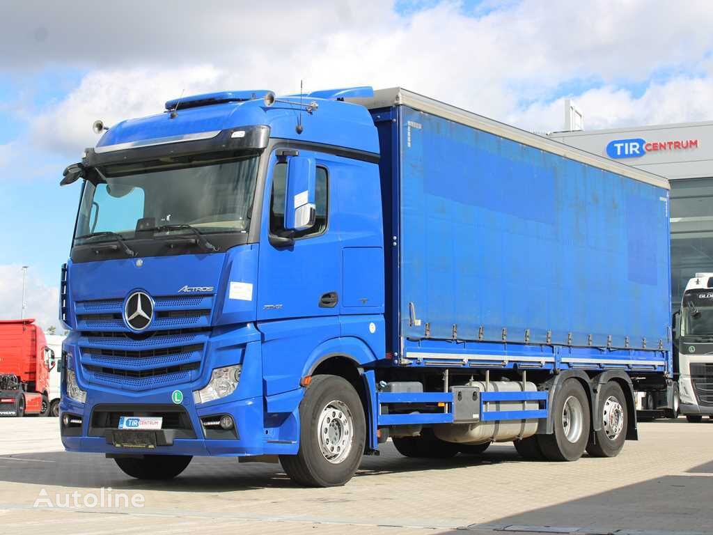 Mercedes-Benz Actros 2542 kayar perdeli kasalı kamyon