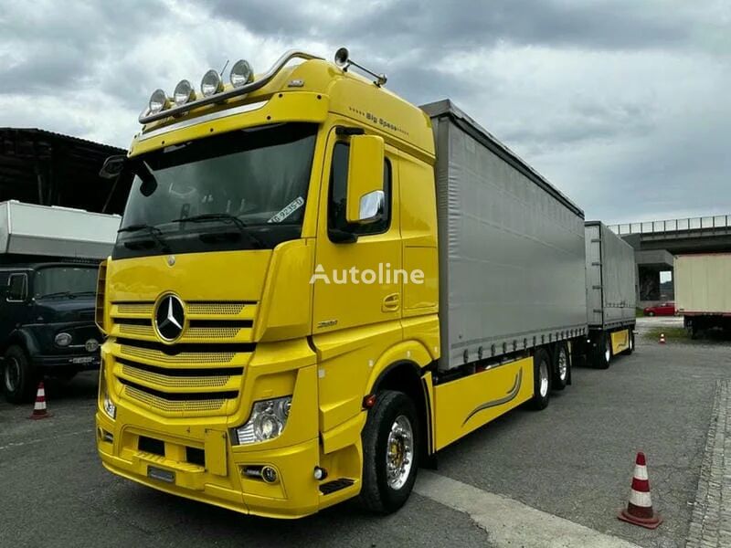 Mercedes-Benz Actros 2551 Schiebeplanen-LKW