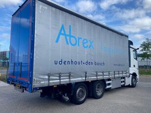 Mercedes-Benz Actros 2648 euro 6 D, 6x2 met schuifzeilopbouw en kooiaap aanslu curtainsider truck