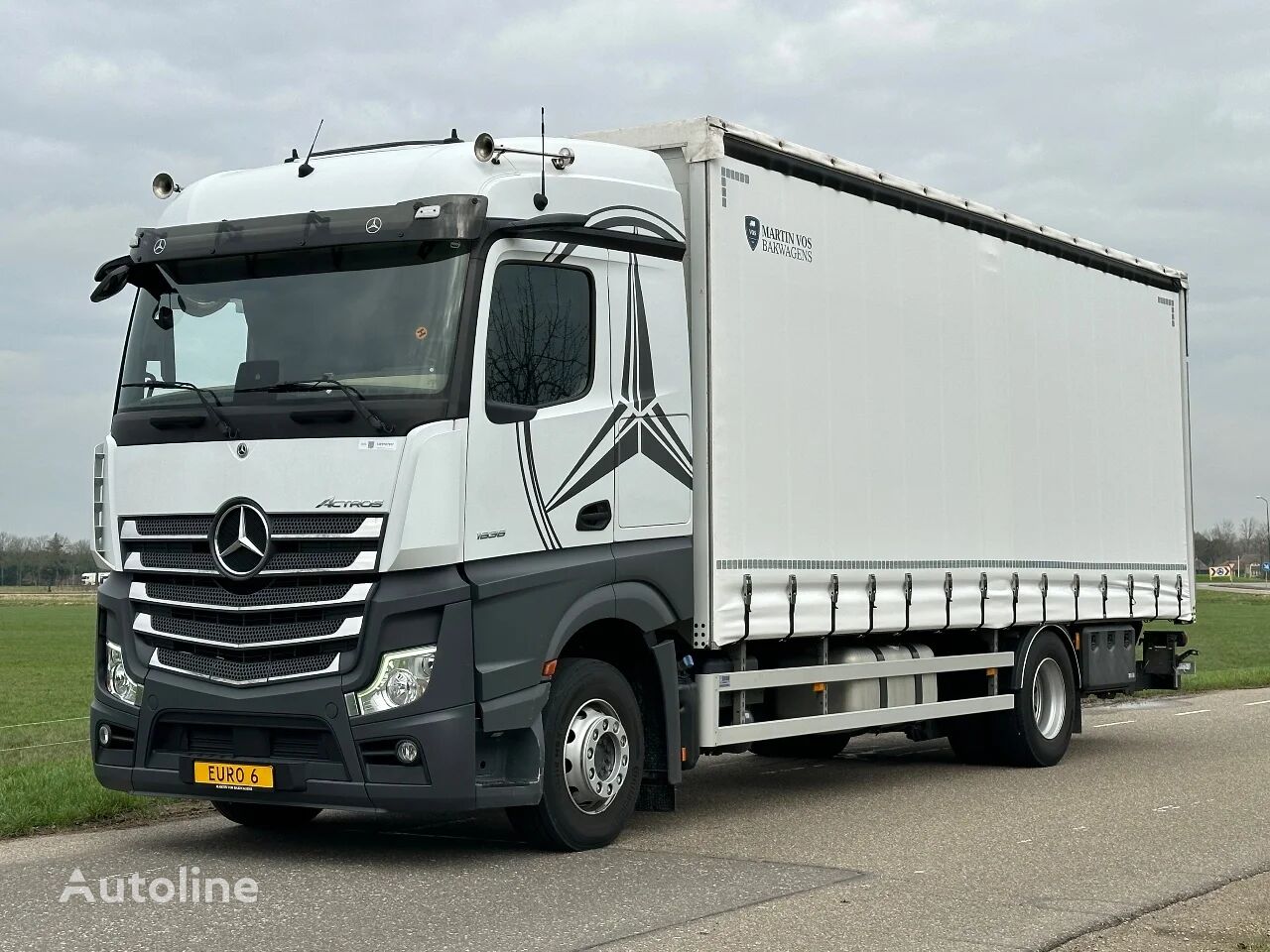 грузовик штора Mercedes-Benz Actros ACTROS 1836L. 2019