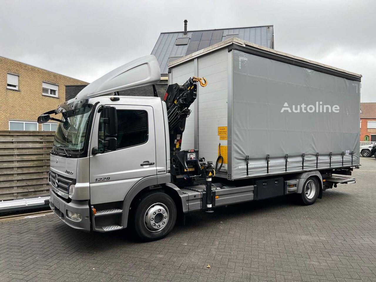 Camion rideaux coulissants Mercedes-Benz Atego 1229 RL/11.9 - Autoline