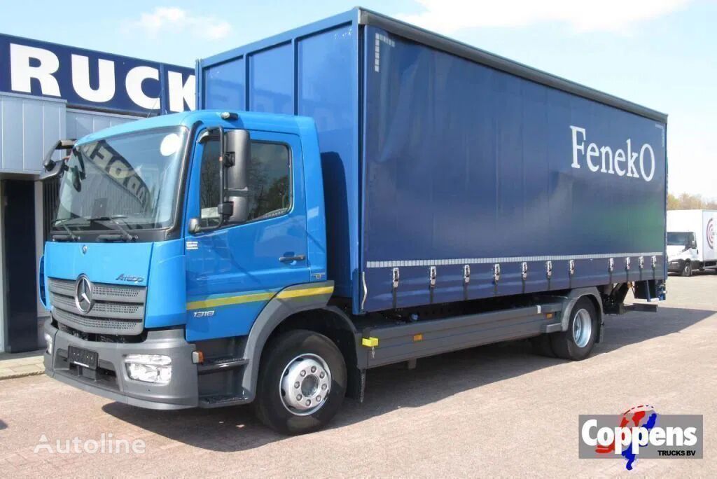 Mercedes-Benz Atego 1318L Euro 6 függönyponyvás tehergépkocsi