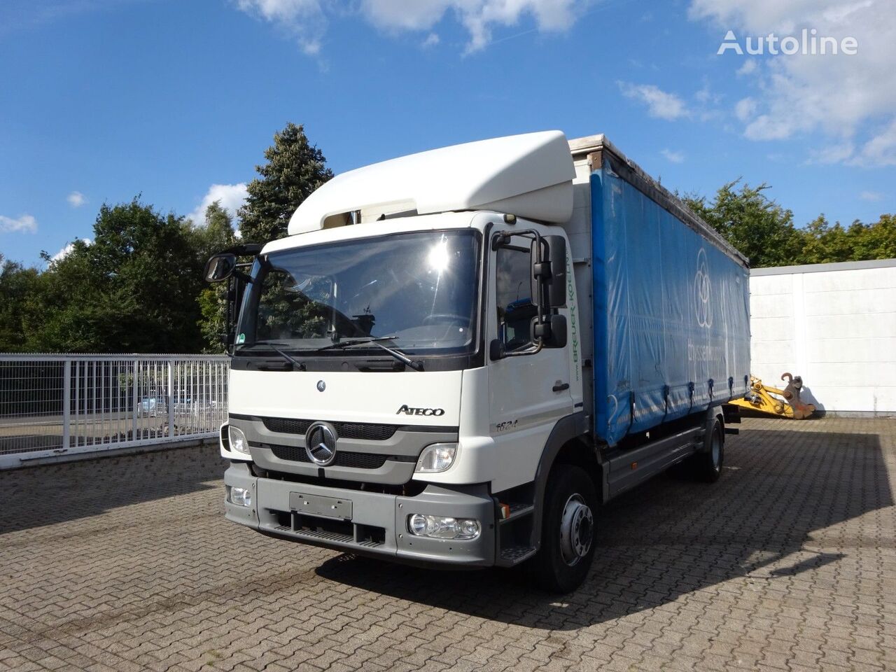 Mercedes-Benz Atego 1624  curtainsider truck