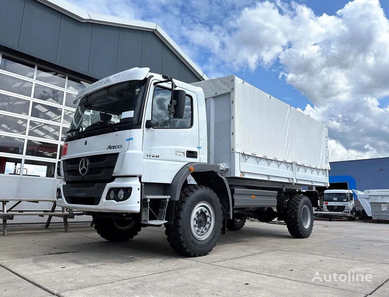 جديدة شاحنة ذات أغطية جانبية Mercedes-Benz Atego 1725 A 4x4 Personnel Carrier (20 units)