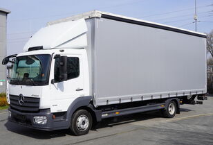camion cu prelata culisanta Mercedes-Benz Atego 818 E6 Dropside curtain 18 pallets / Tail lift