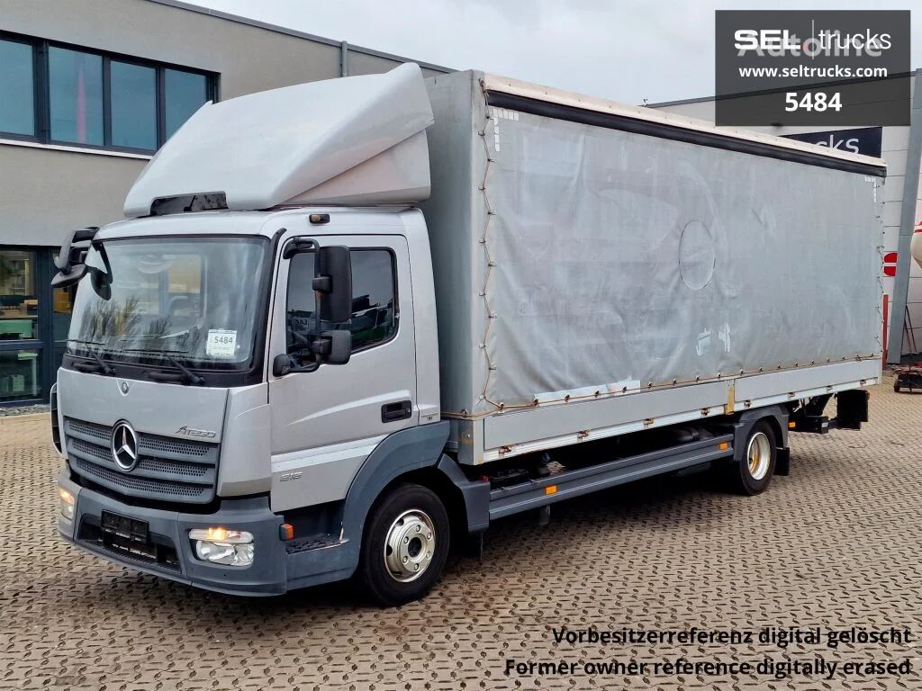 ciężarówka firanka Mercedes-Benz Atego 818 Ladebordwand