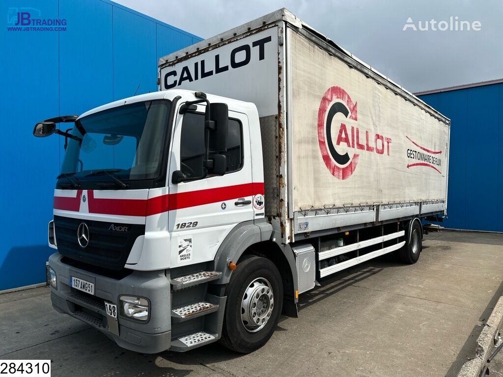 Mercedes-Benz Axor 1828 Manual camión con lona corredera