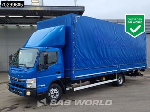 грузовик штора Mitsubishi Canter 7C18 4X2 Curtainsider Automatic 1000kg Ladebordwand Euro