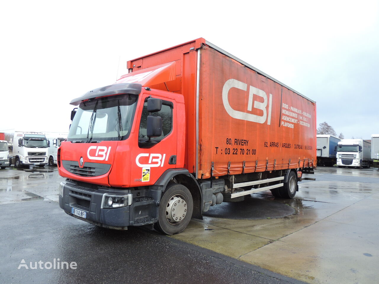 Camion rideaux coulissants Renault 280DXI Premium Tautliner + LBW - Autoline