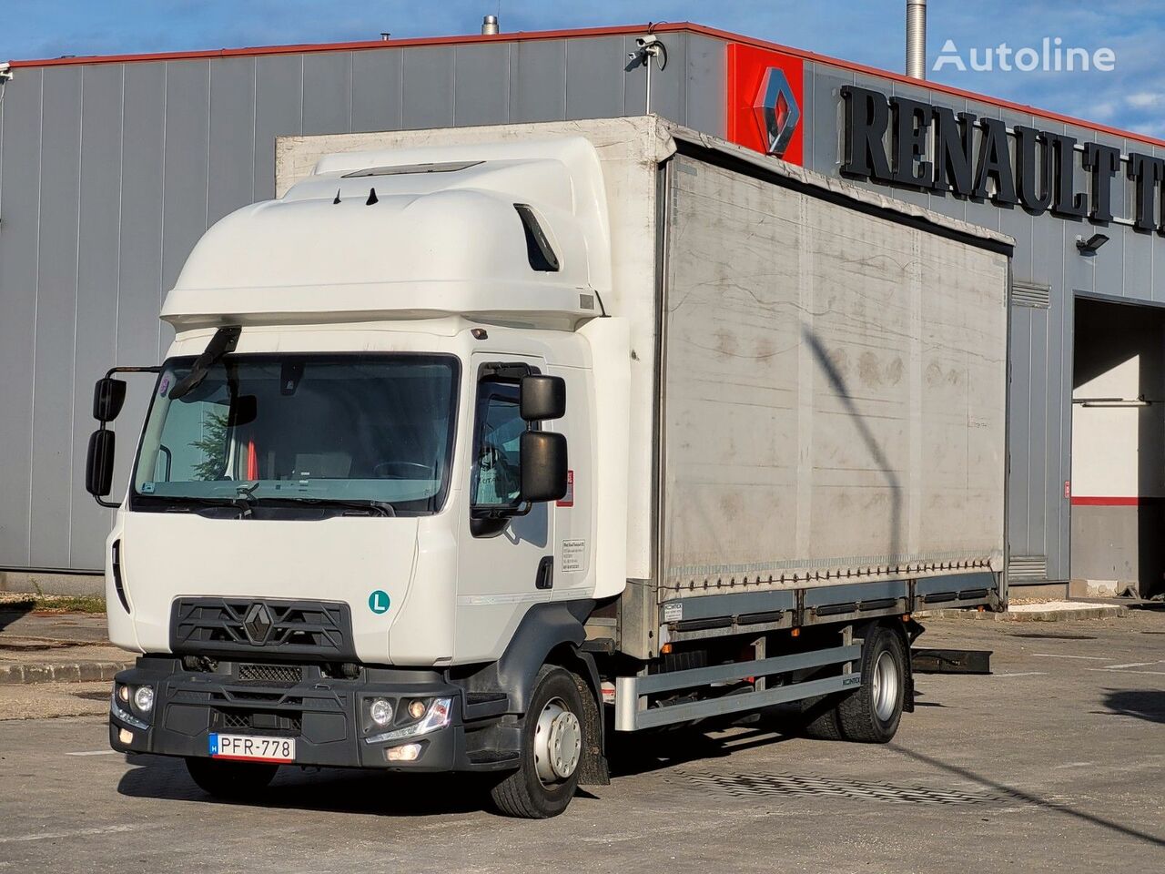 Renault D 12 MED R 240  Schiebeplanen-LKW