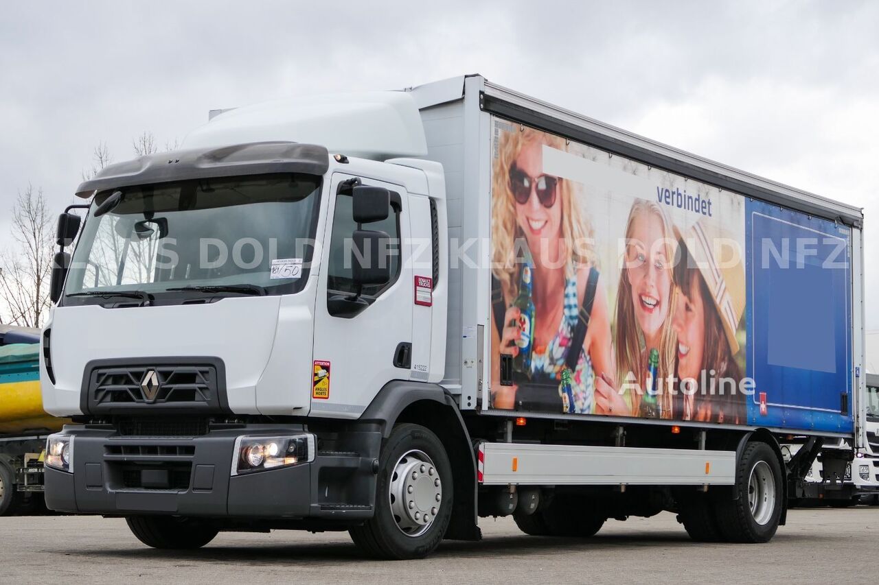 Renault D 18.320 Getränkewagen Vollluft LBW Kamera Euro6 Schiebeplanen-LKW - Autoline