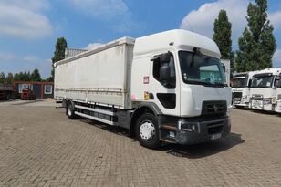 Renault D 19 t , 330 Hp, sleeper, edscha curtainsider truck