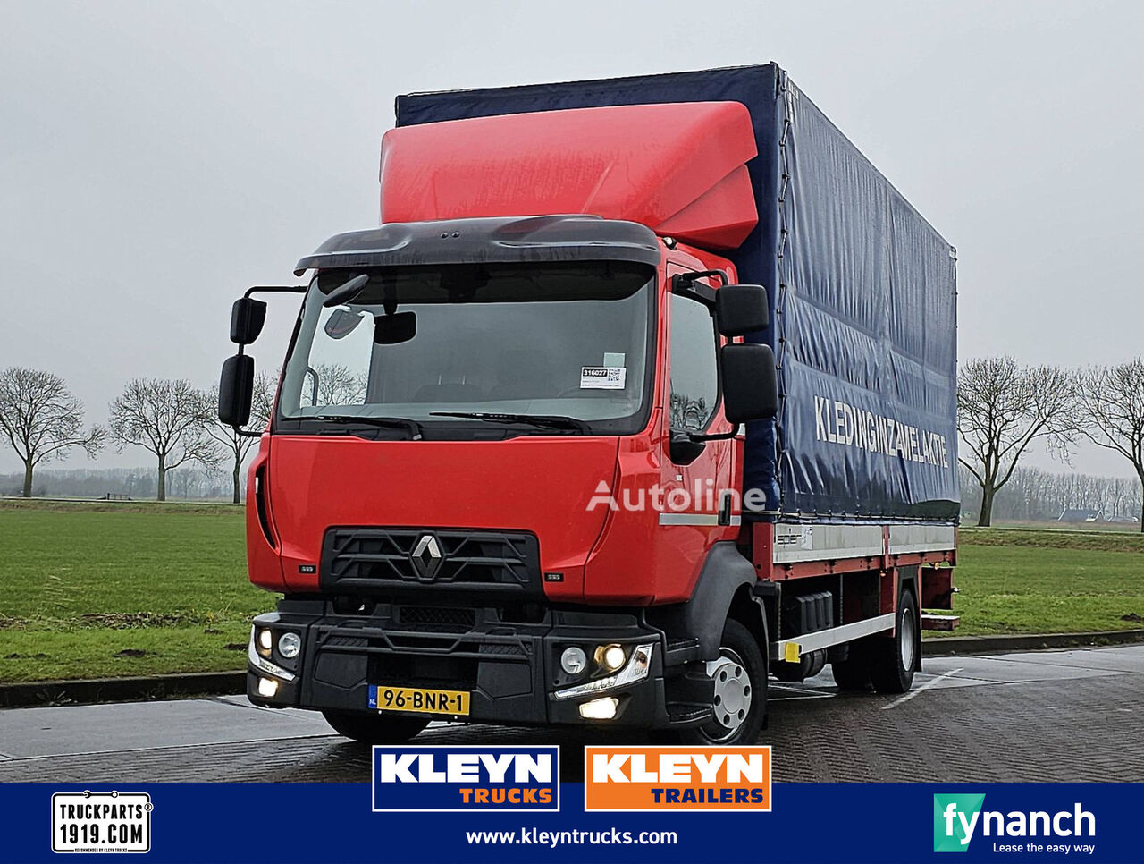 Renault D 220 11.9T AIRCO 164 TKM kapellbil