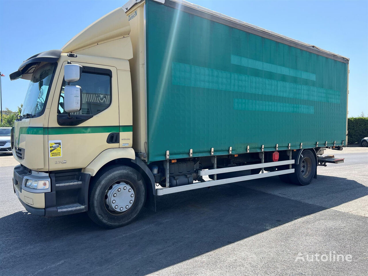 camion telonato Renault Midlum