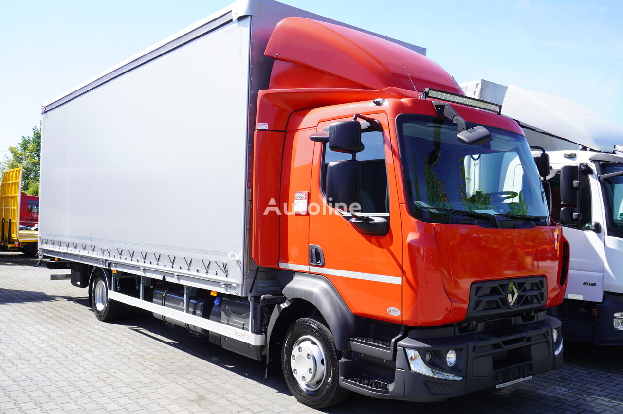 nákladne vozidlo s posuvnou plachtou Renault Midlum 12.240 / dropside / 100 thousand km !!