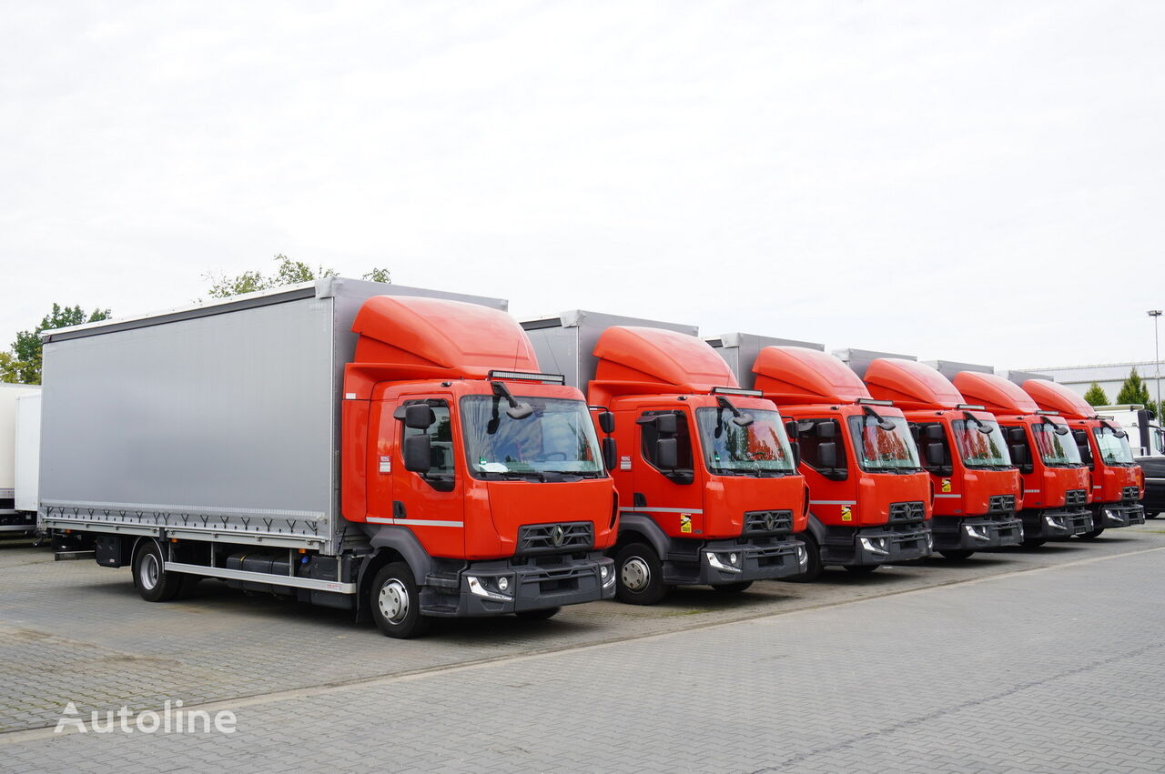 ciężarówka firanka Renault Midlum 12.240 / dropside / 120 thousand km !!