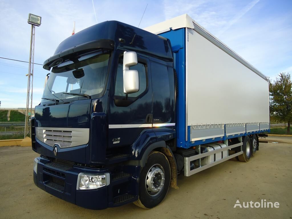 شاحنة ذات أغطية جانبية Renault PREMIUM 430 DXI