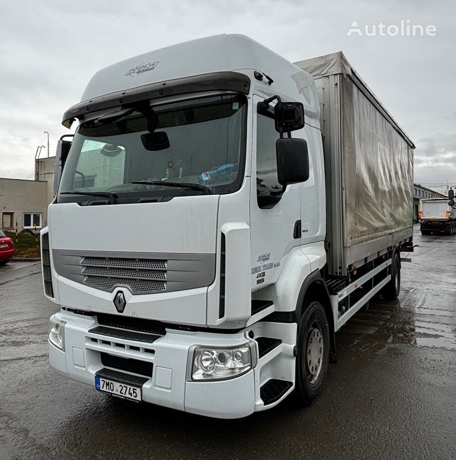 Renault Premium 410 camión con lona corredera