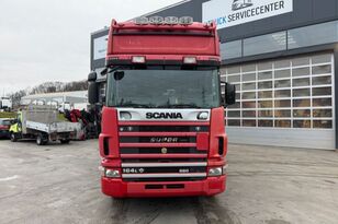 camion rideaux coulissants Scania 164 580 V8