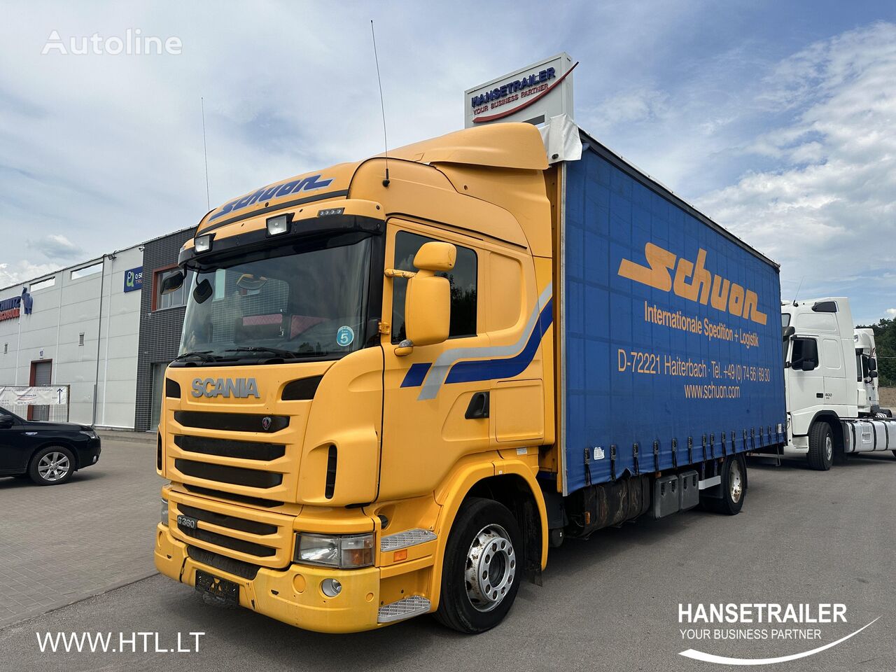 Грузовик штора Scania G 360 - Autoline