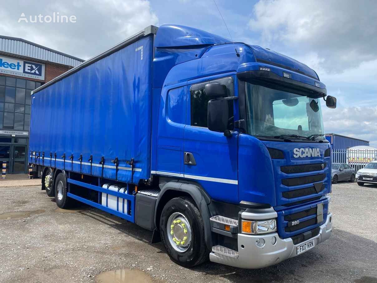 Scania G280  curtainsider truck