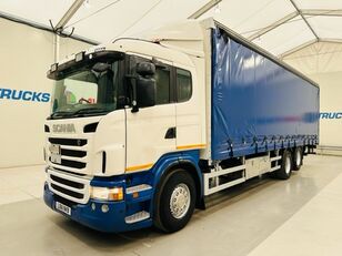 грузовик штора Scania G320 10 Tyre Sleeper Cab Curtainsider Manual