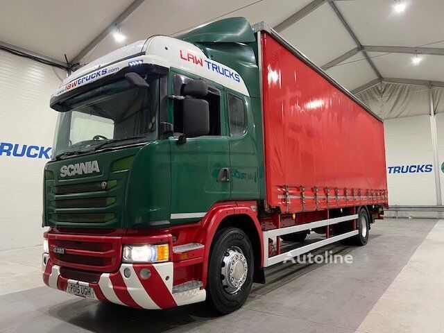 Scania G320 4x2 Sleeper Cab Curtainsider liukukapellikuorma-auto - Autoline