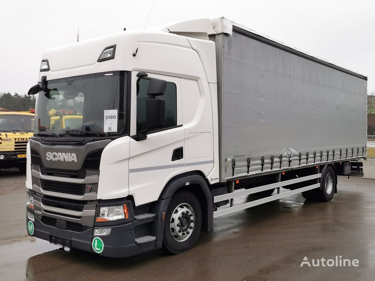 грузовик штора Scania G320 EURO 6