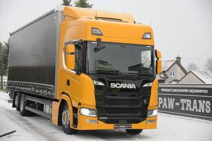 грузовик штора Scania G410