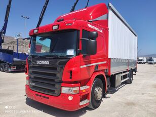 грузовик штора Scania P 340 4X2 SEMITAUTLINER 18T