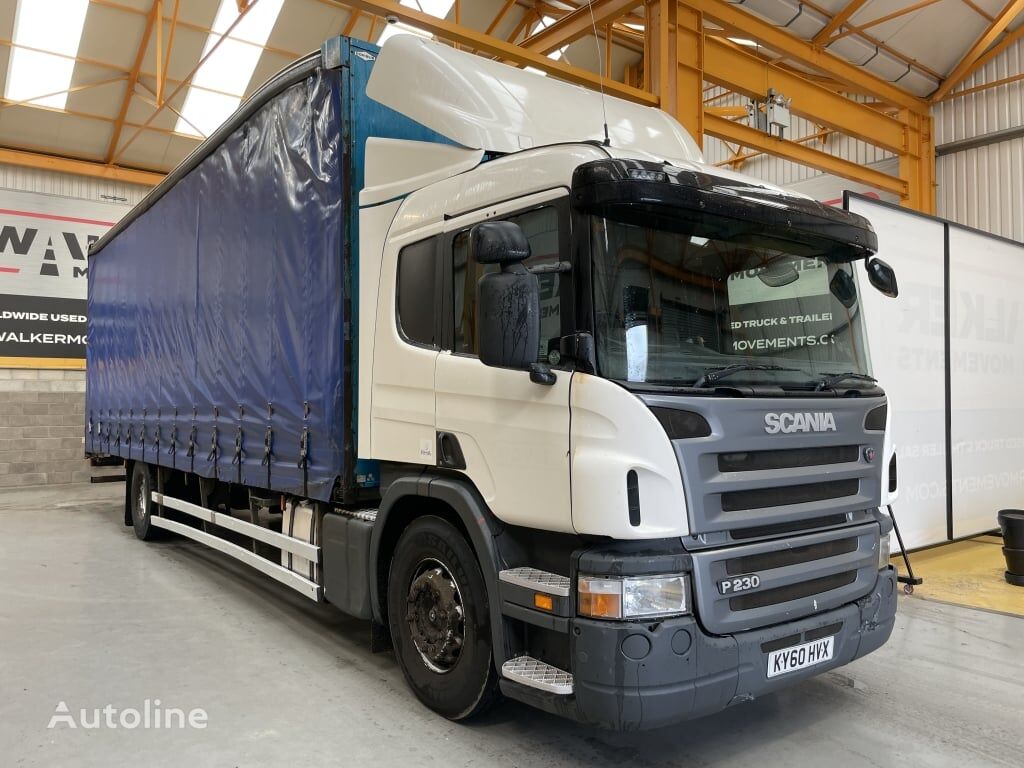 camion rideaux coulissants Scania P230