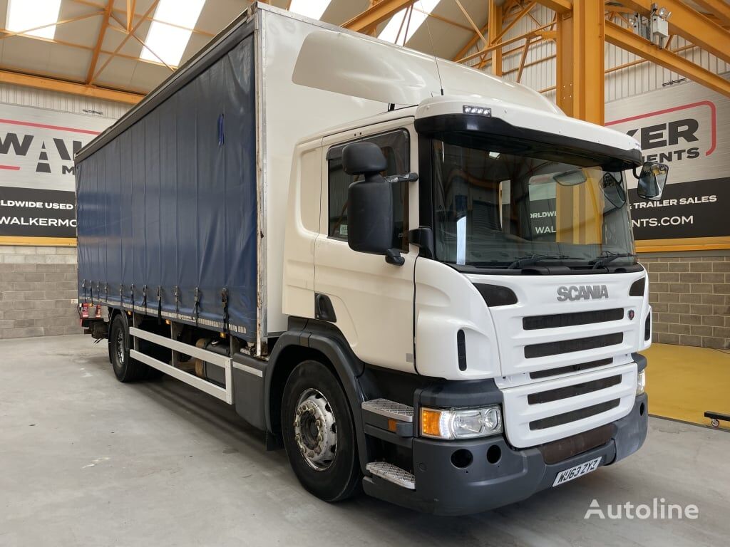 Scania P230  curtainsider truck