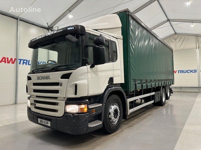 Scania P280 curtainsider truck