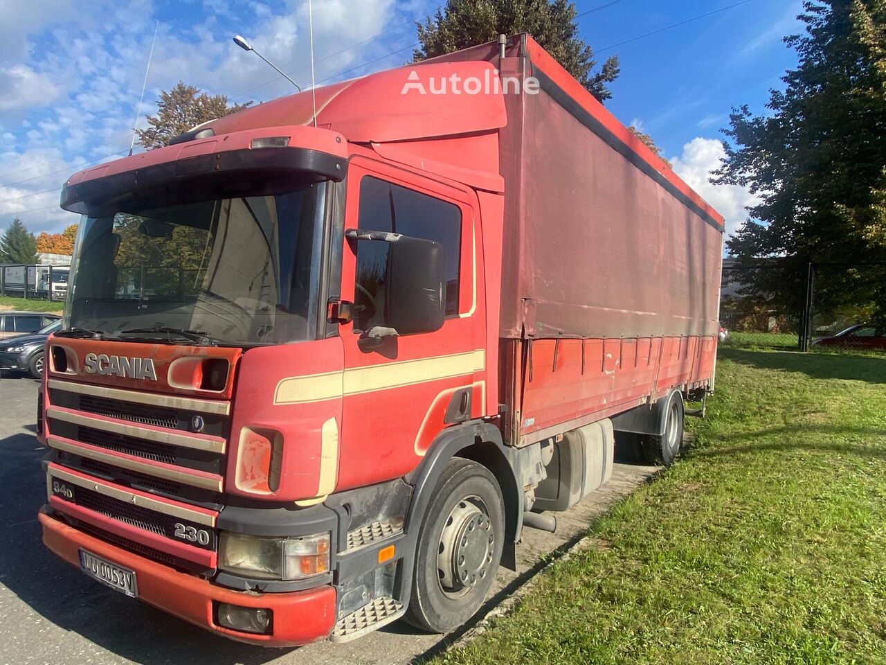 Scania P94 kamion sa kliznom ceradom - Autoline