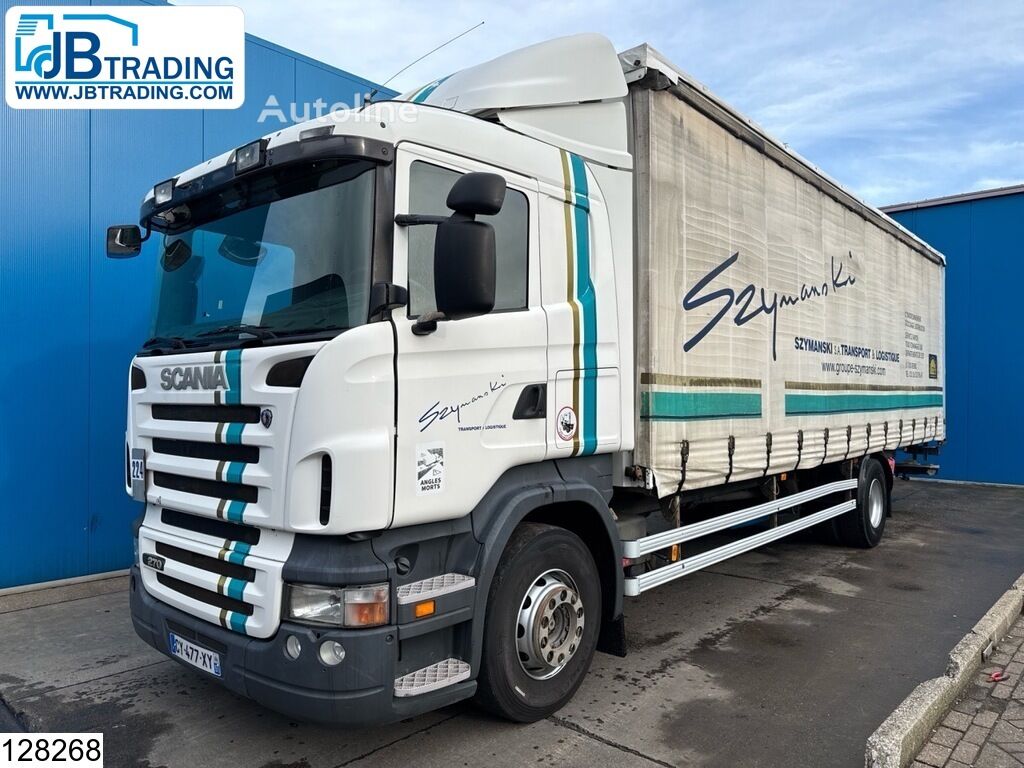 грузовик штора Scania R 270 Manual, Dhollandia