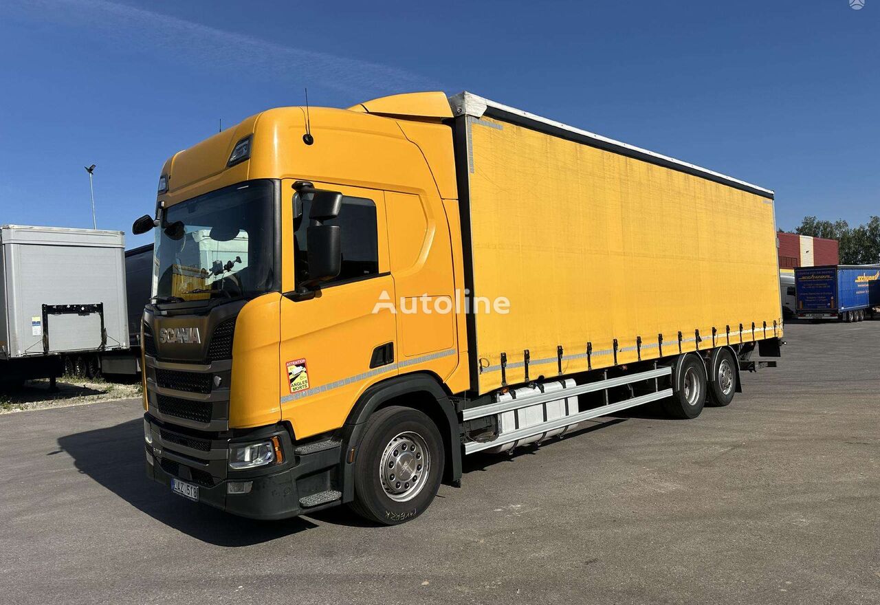 شاحنة ذات أغطية جانبية Scania R 410 23epal!!