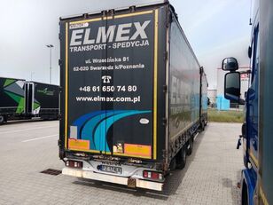 Scania R Serie curtainsider truck + curtain side trailer