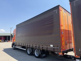Scania R410 VIN 662 curtainsider truck + curtain side trailer