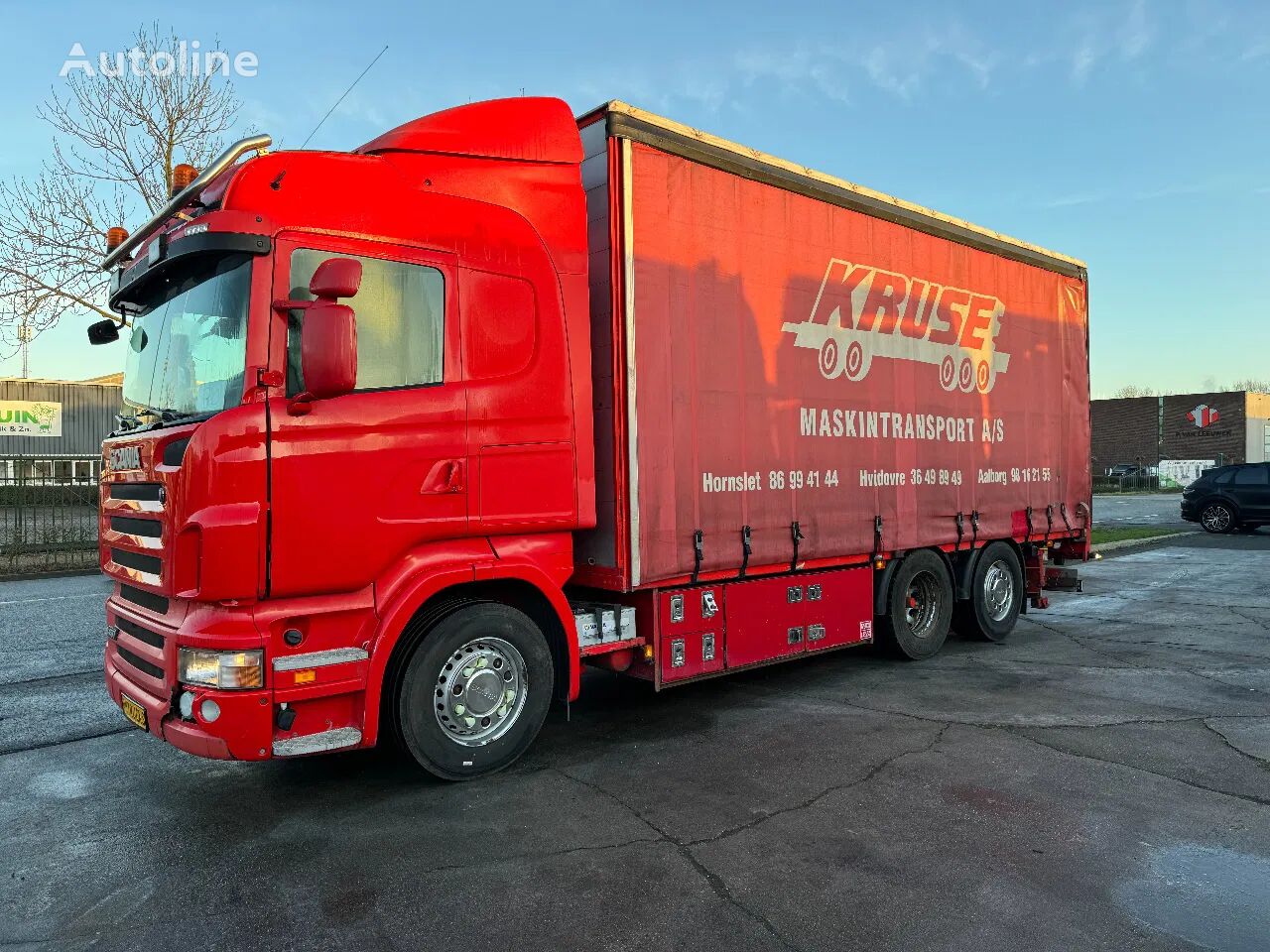 Scania R480 6X2 BIG LOAD LIFT DHOLLANDIA ONLY 550.769 KM curtainsider truck