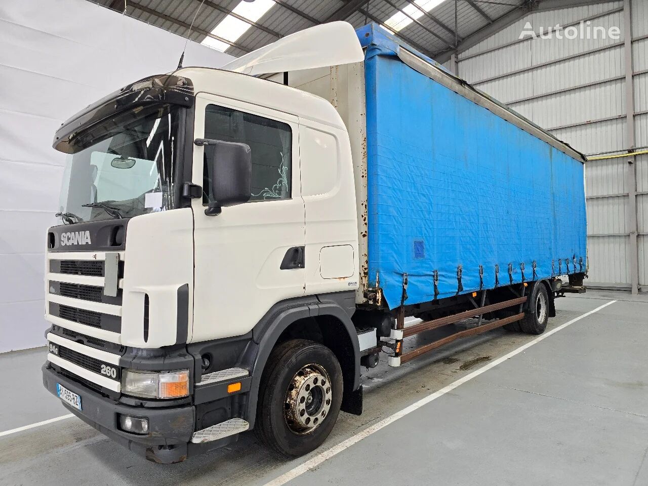 camion cu prelata culisanta Scania R94-260