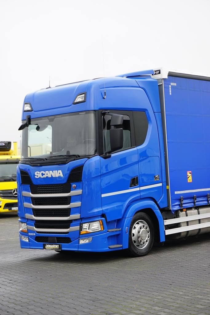 Scania S 500 / ACC / E 6 / TELONE SCORREVOLE / 20 PALLET / LUNGHEZZA 8,1 M / RETARDER